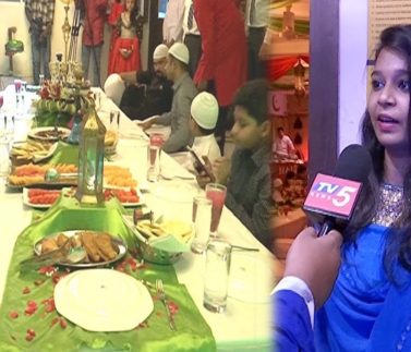 హైద్రాబాద్‌లో ఇఫ్తార్ సందడి..! | Iftar Party Celebrations In Hyderabad | TV5 News