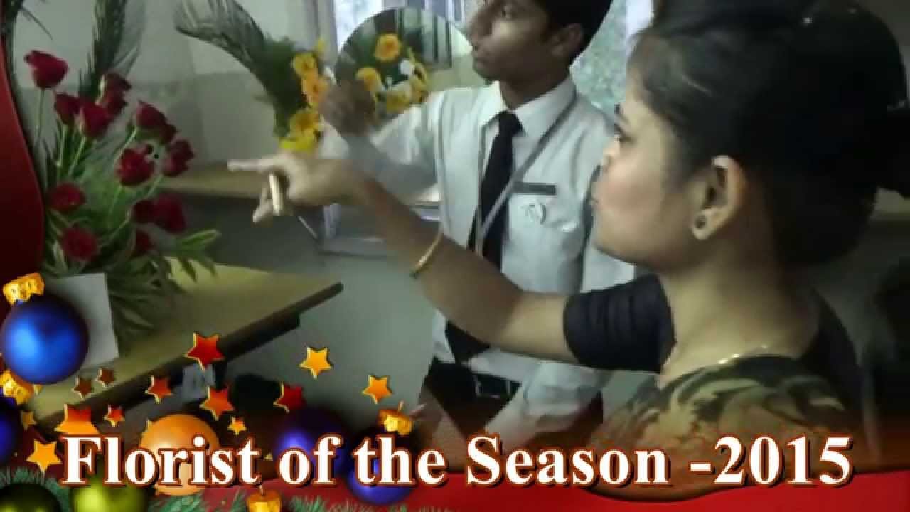 Flower Arrangement styles Top Hotel Management College in Hyderabad