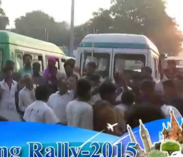 Regency College Rally after winning at New Delhi 2015