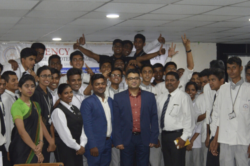 Guest Lecture at Best hotel management college
