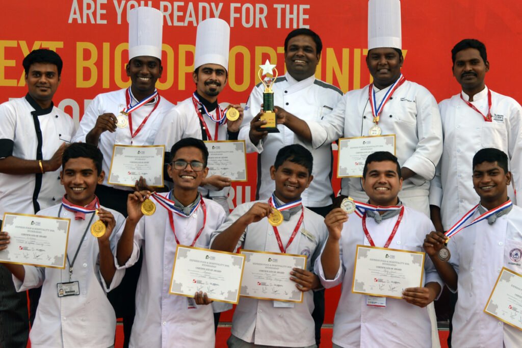 culinary arts and hotel management staff