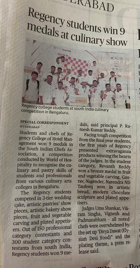 Incredable chefs challange at Bengaluru
