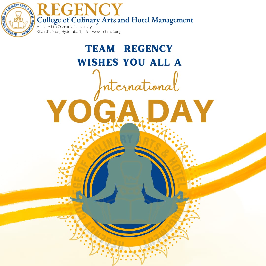 International Yoga day 2022  Top Hotel Management College in