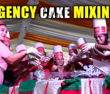 Christmas Special Cake | Cake Mixing Ceremony | Regency College of Hotel Management | Hybiz tv