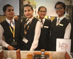 Hotel management students