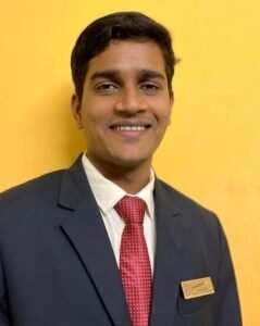 SANDEEP FROM BEST HOTEL MANAGEMENT COLLEGE REGENCY COLLEGE GOT PLACED 100%