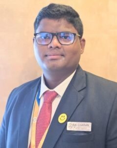 GADDAM SAI CHARAN FROM REGENCY COLLEGE