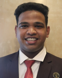 NIKHIL STUDIED AT TOP HOTEL MANAGEMENT COLLEGE